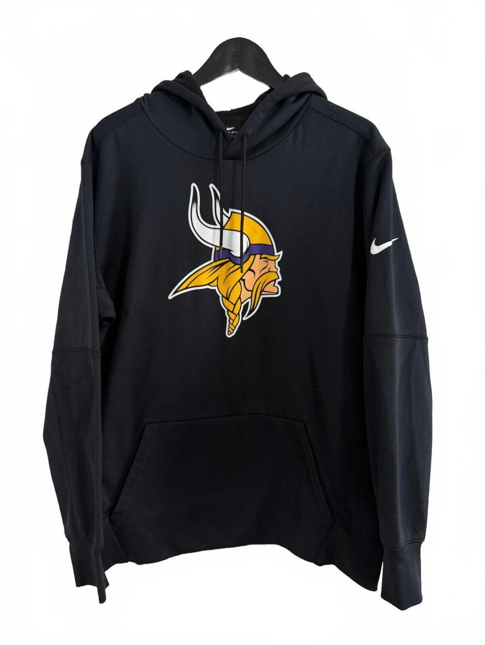 Minnesota Vikings Nike Dri-Fit Hoodie Sweatshirt Size XL